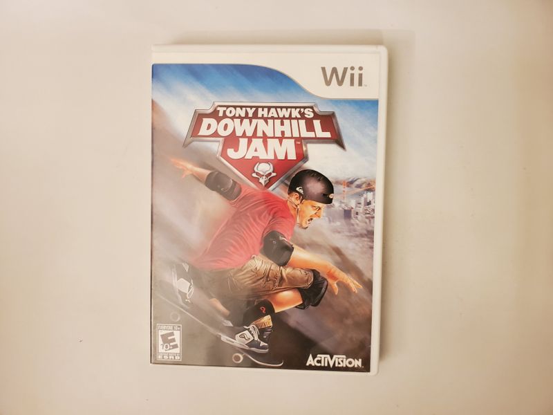 Nintendo Wii Tony Hawk's Downhill Jam video game