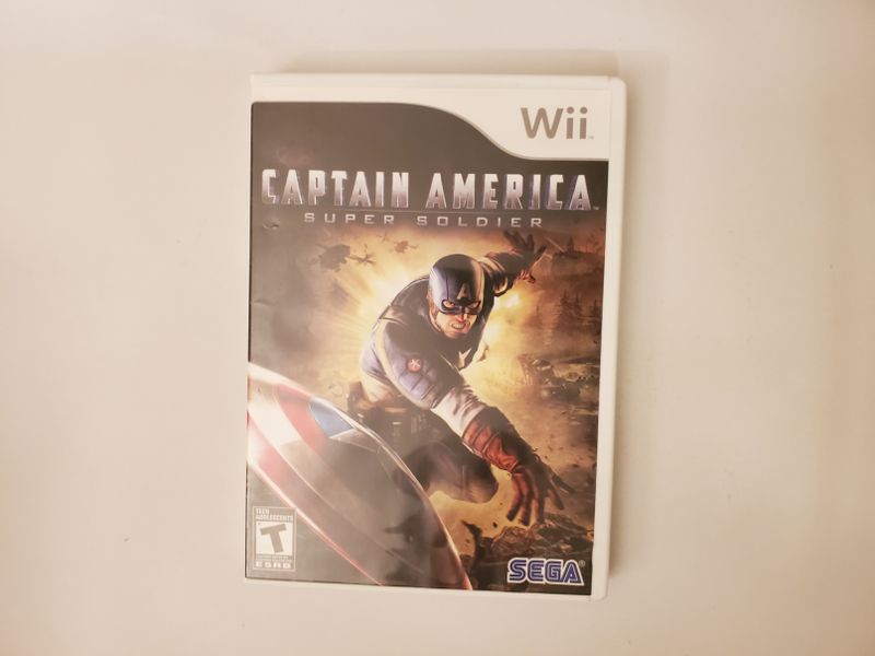 Nintendo Wii Captain America: Super Soldier video game