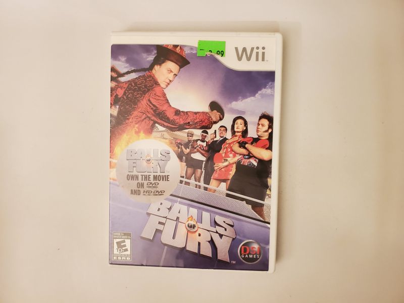Nintendo Wii Balls of Fury video game