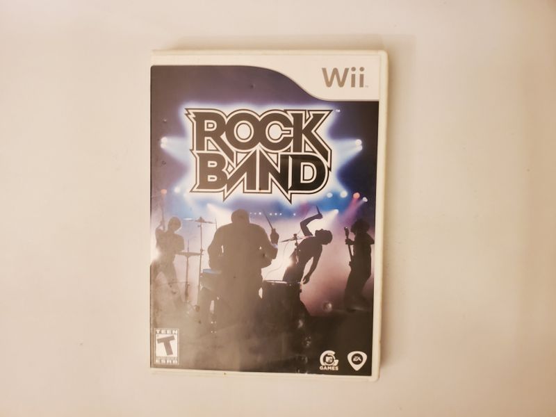 Nintendo Wii Rock Band video game