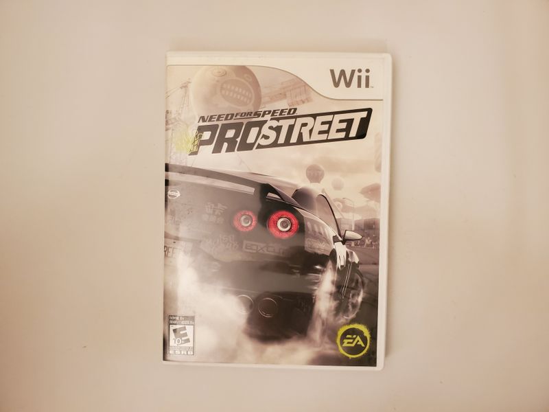 Nintendo Wii Need for Speed ProStreet video game