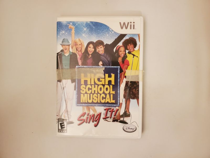 Nintendo Wii High School Musical Sing It! video game