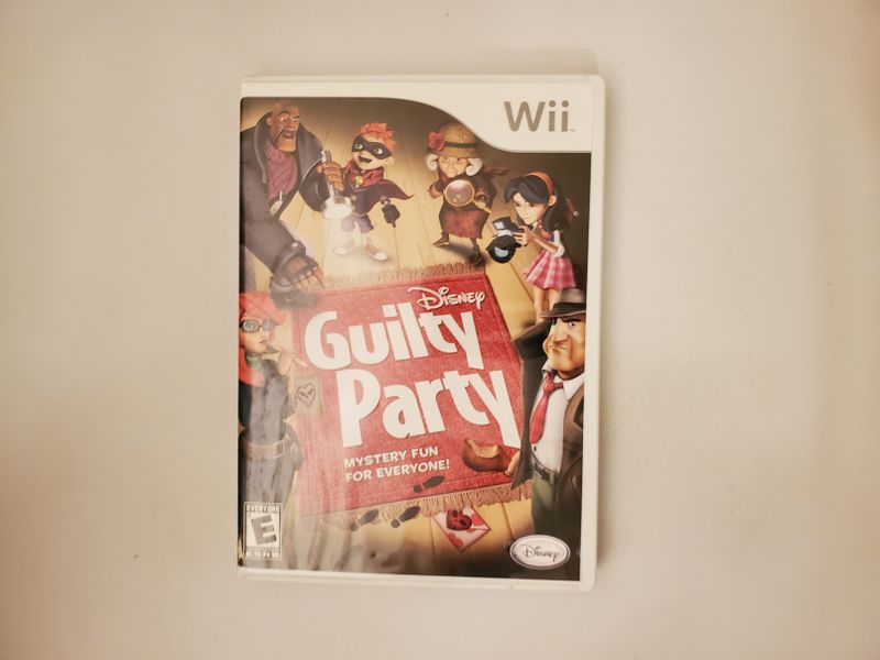 Nintendo Wii Guilty Party video game