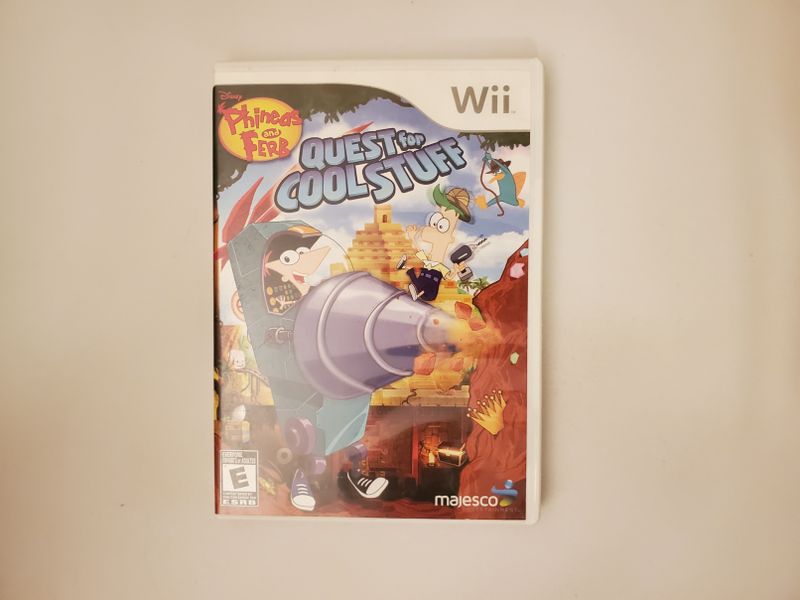 Nintendo Wii Phineas and Ferb: Quest for Cool Stuff video game