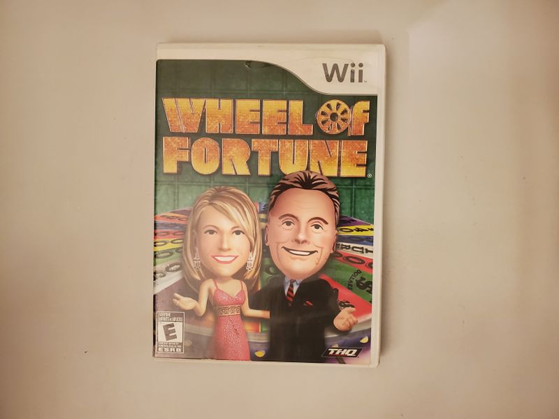Nintendo Wii Wheel of Fortune video game