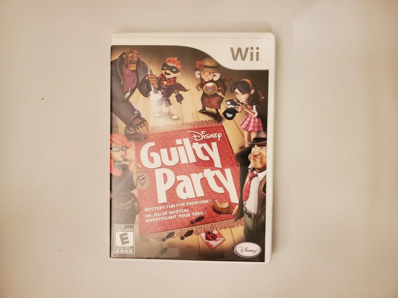 Nintendo Wii Guilty Party video game