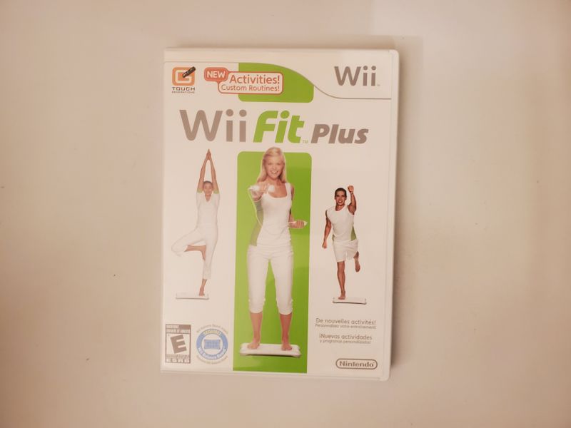 Nintendo Wii Wii Fit Plus video game
