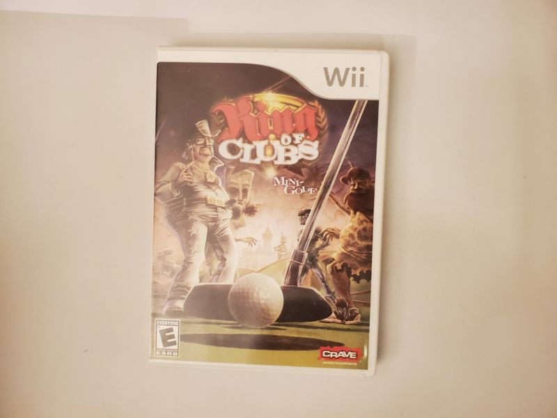 Nintendo Wii King of Clubs: Mini-Golf video game