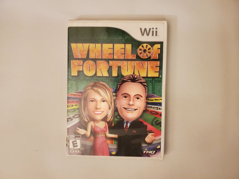 Nintendo Wii Wheel of Fortune video game
