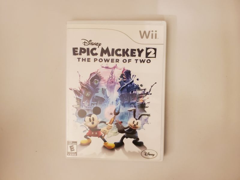 Nintendo Wii Epic Mickey 2 The Power Of Two video game