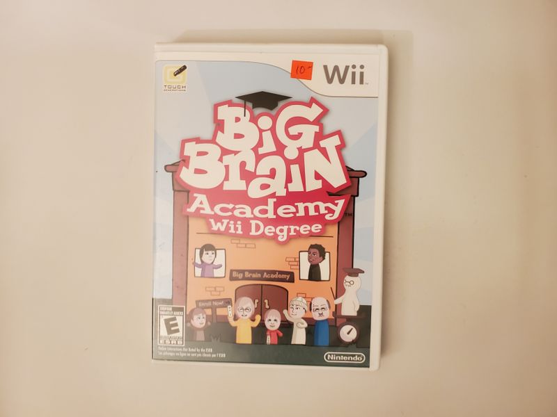 Nintendo Wii Big Brain Academy Wii Degree video game