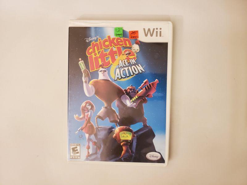 Nintendo Wii Chicken Little Ace in Action video game