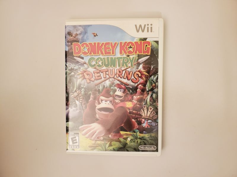 Nintendo Wii Donkey Kong Country Returns video game