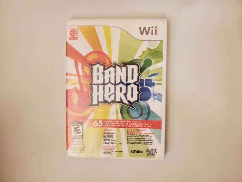 Nintendo Wii Band Hero video game