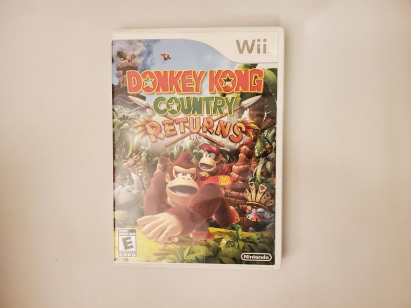 Nintendo Wii Donkey Kong Country Returns video game