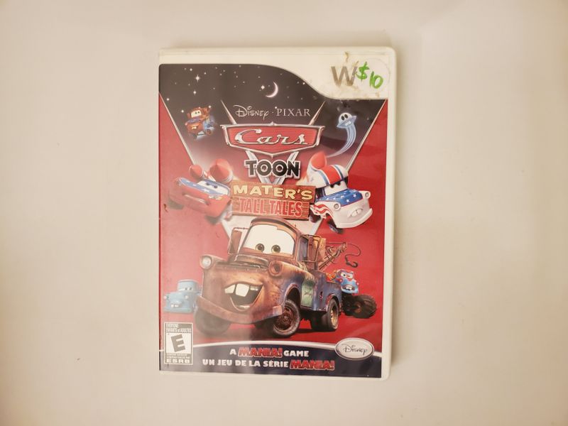 Nintendo Wii Cars Toon Mater's Tall Tales video game