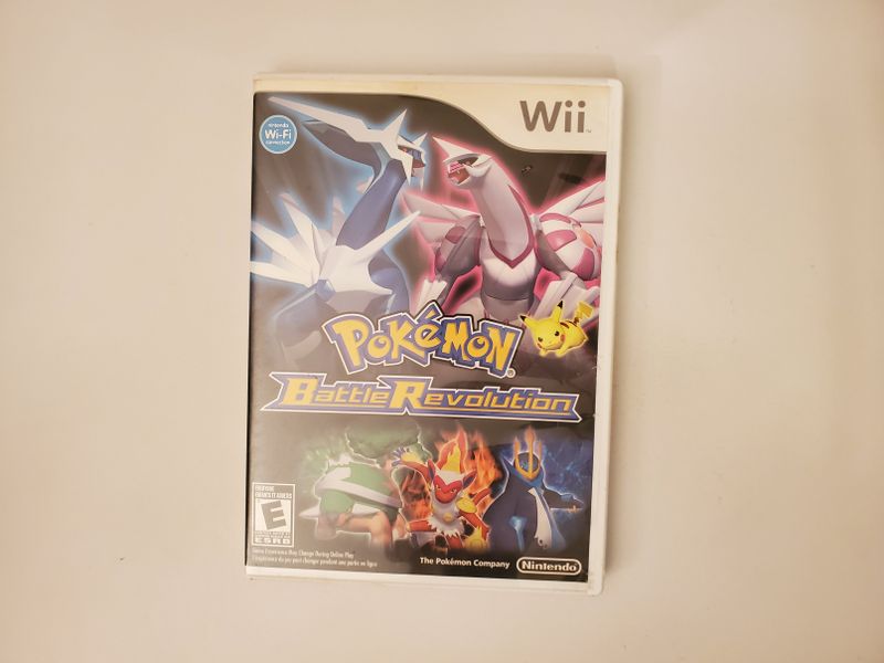 Nintendo Wii Pokemon Battle Revolution video game