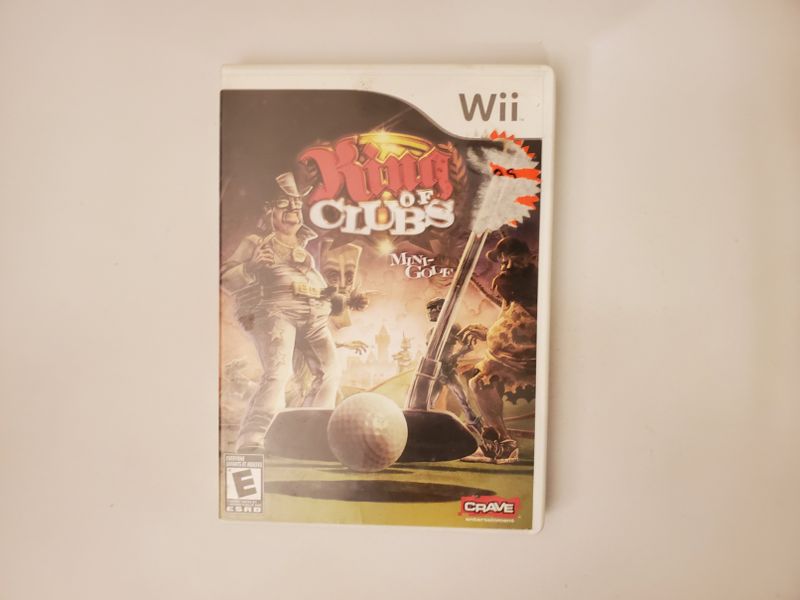 Nintendo Wii King of Clubs: Mini-Golf video game