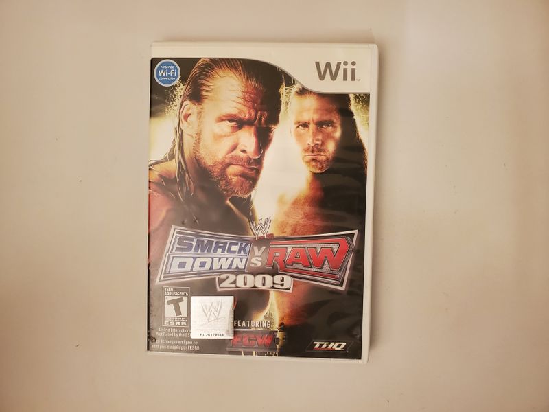 Nintendo Wii WWE SmackDown vs. Raw 2009 video game