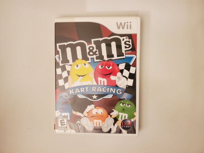 Nintendo Wii M&M's Kart Racing video game