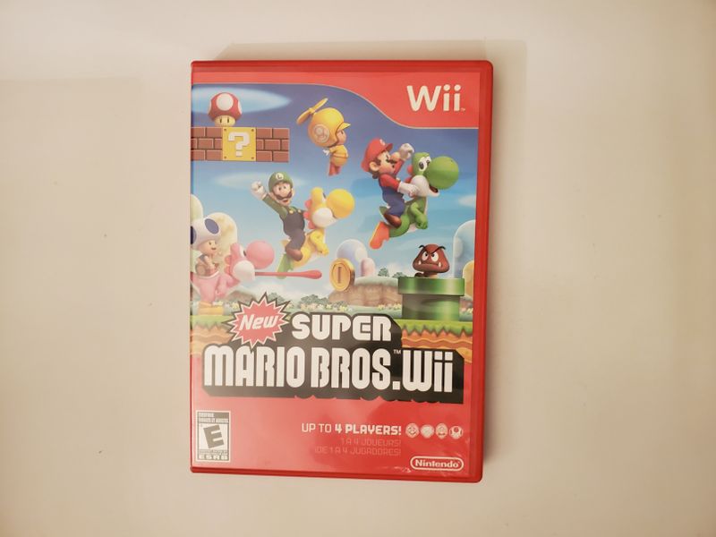 Nintendo Wii New Super Mario Bros Wii video game