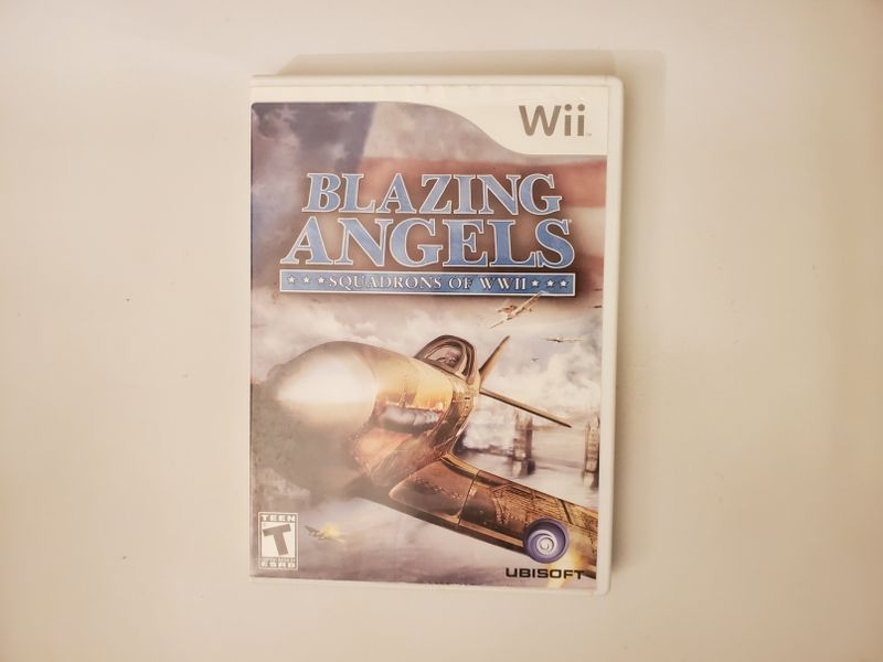 Nintendo Wii Blazing Angels Squadrons of WWII video game