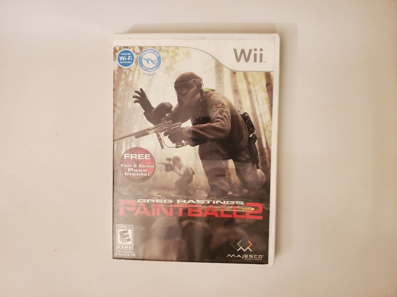 Nintendo Wii Greg Hastings Paintball 2 video game