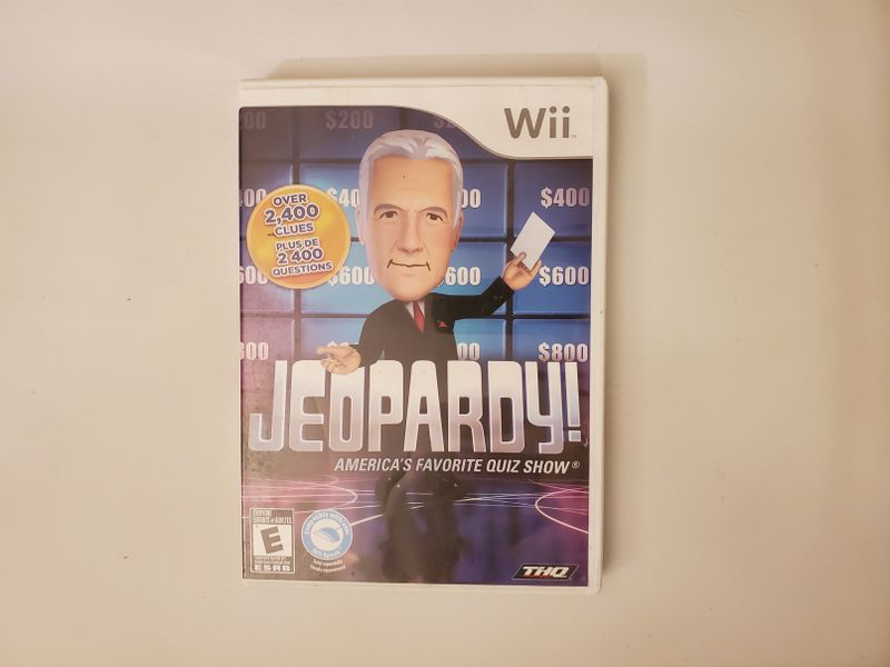 Nintendo Wii Jeopardy! America's Favorite Quiz Show video game