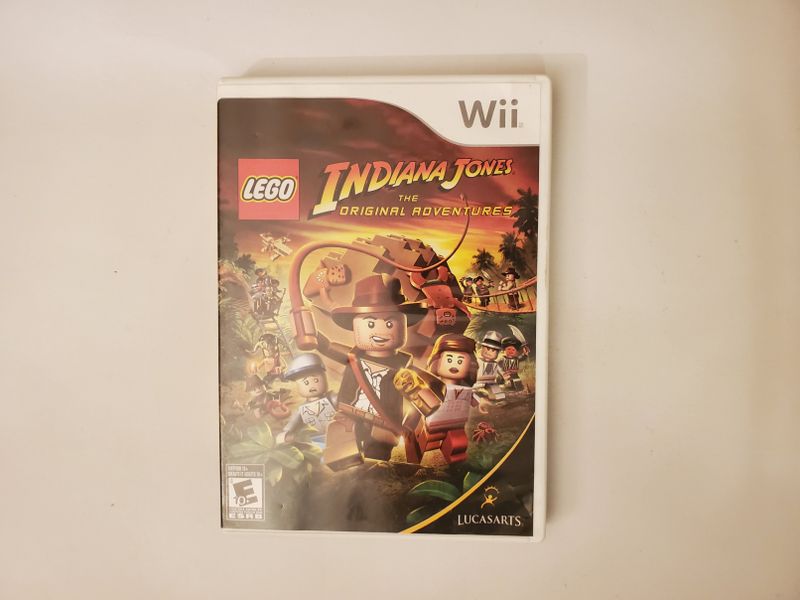 Nintendo Wii Lego Indiana Jones The Original Adventures video game