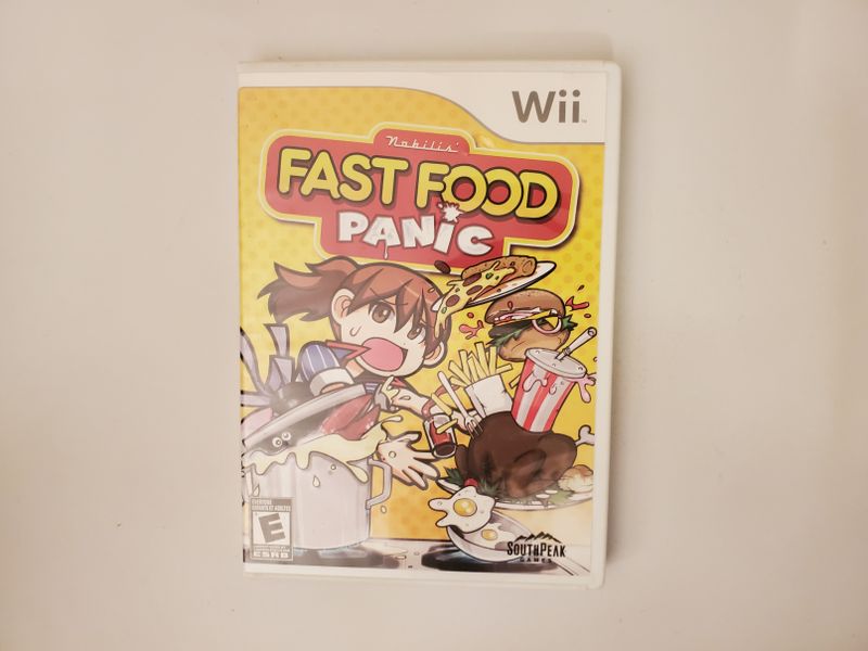 Nintendo Wii Nobilis: Fast Food Panic video game