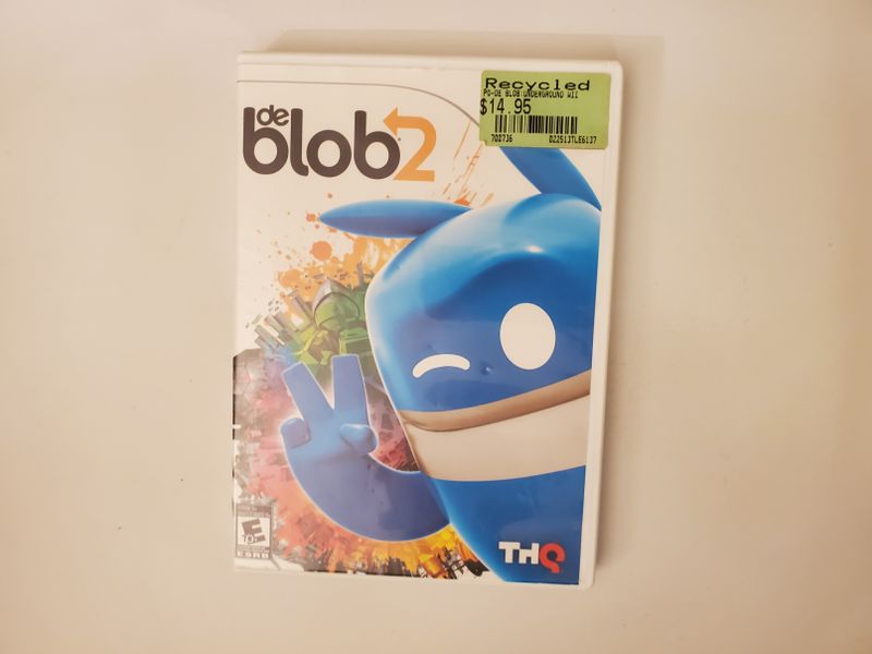 Nintendo Wii De Blob 2 video game