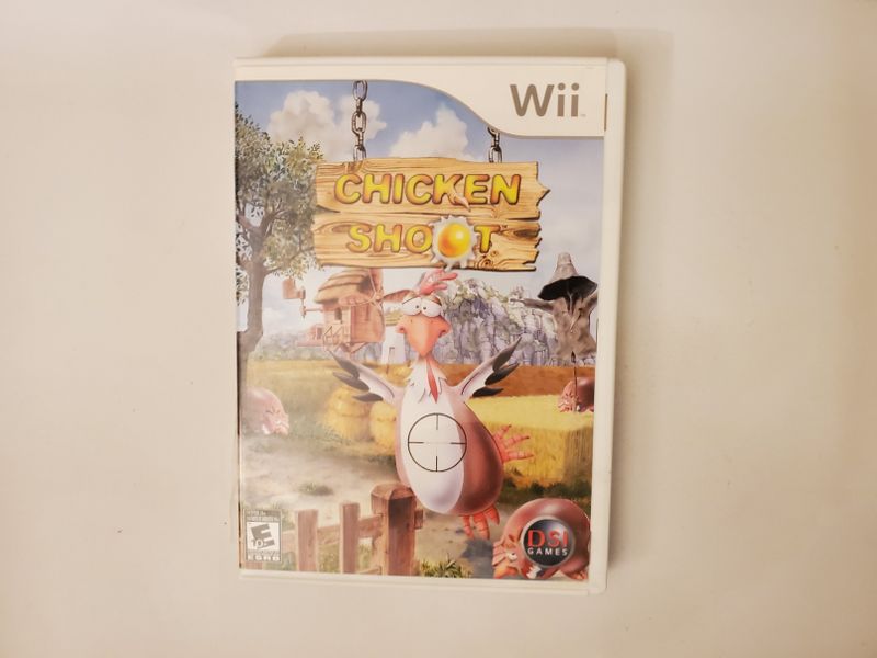 Nintendo Wii Chicken Shoot video game