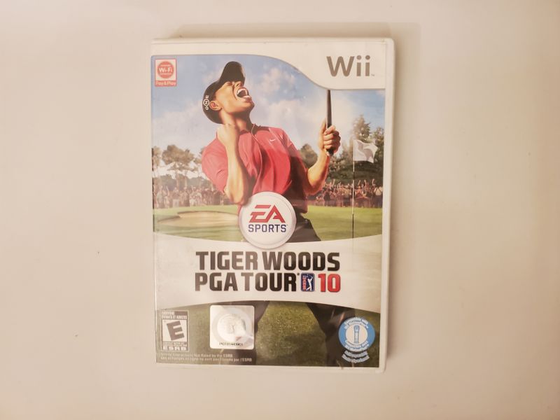 Nintendo Wii Tiger Woods PGA Tour 10 video game