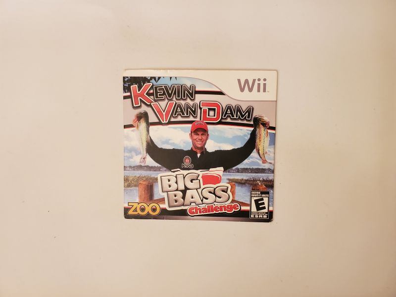 Nintendo Wii Kevin VanDam's Big Bass Challenge video game