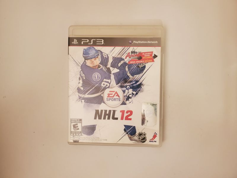 Sony PlayStation 3 NHL 12 video game