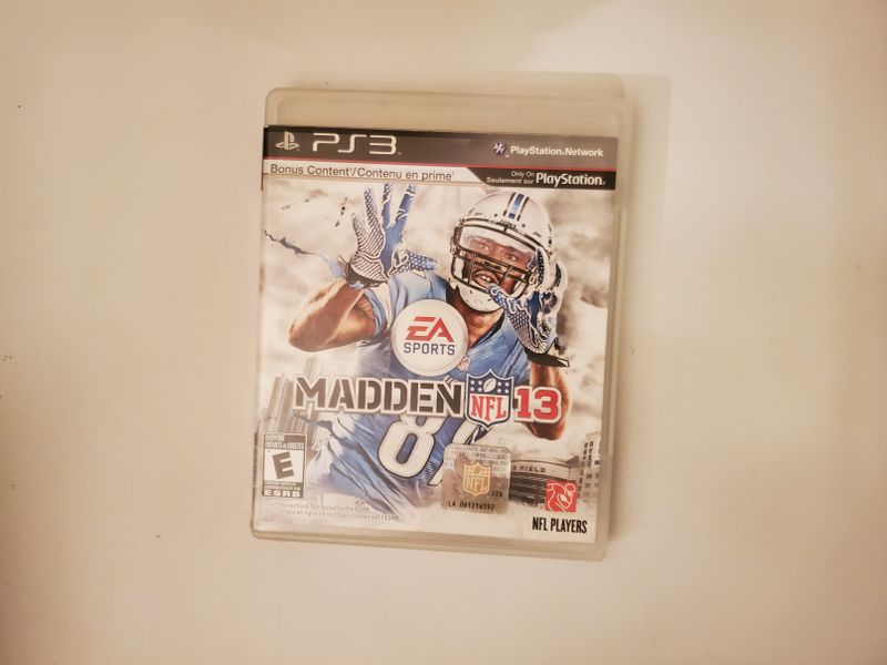 Sony PlayStation 3 Madden 13 video game