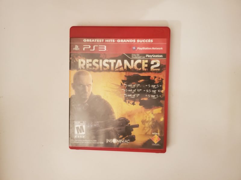 Sony PlayStation 3 Resistance 2 Greatest Hits video game
