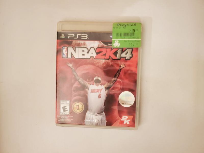 Sony Playstation 3 NBA 2K14 video game
