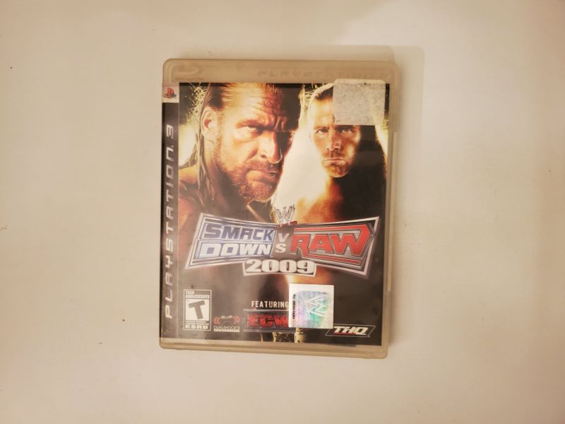Sony PlayStation 3 WWE SmackDown vs. Raw 2009 video game