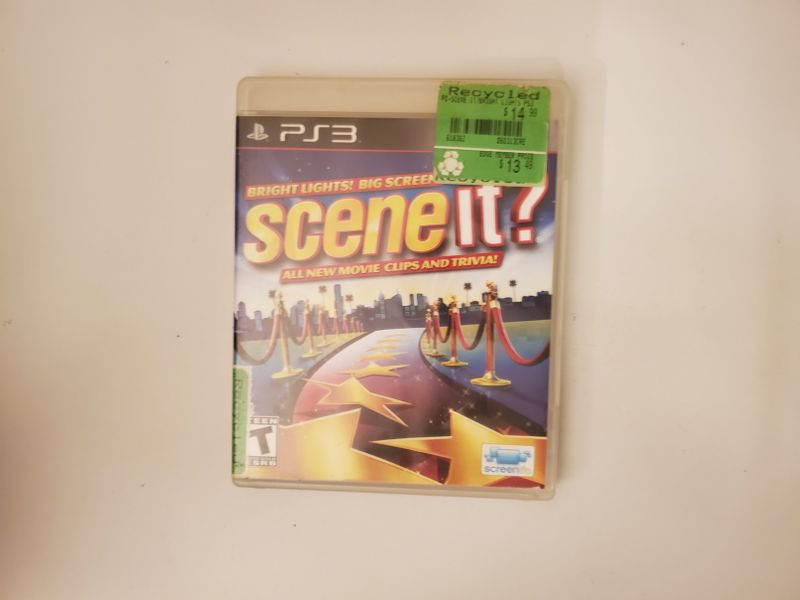 Sony PlayStation 3 Scene It? Bright Lights! Big Screen! video game
