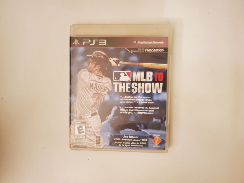 Sony PlayStation 3 MLB 10 The Show video game