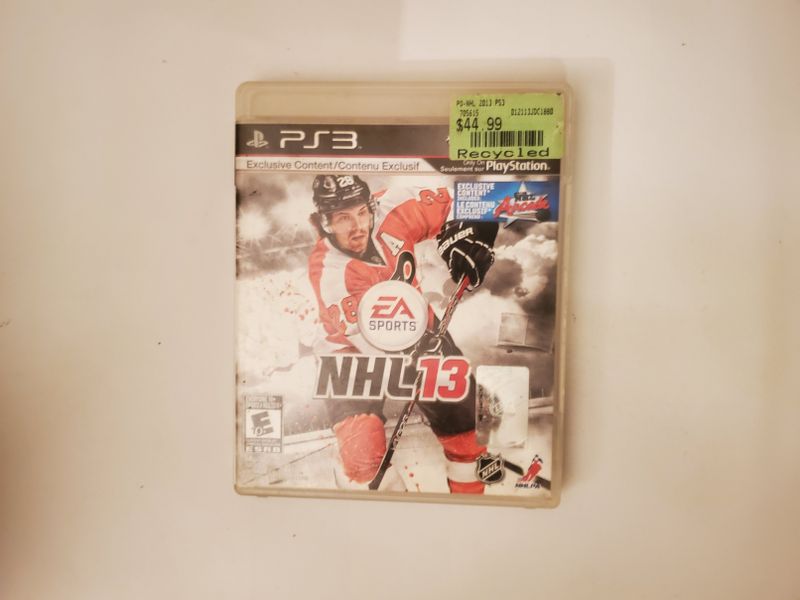 Sony PlayStation 3 NHL 13 video game