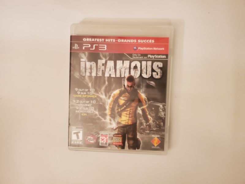 Sony PlayStation 3 Infamous Greatest Hits video game