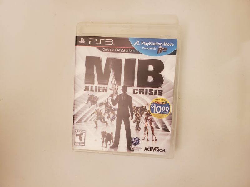 Sony Playstation 3 MIB Alien Crisis video game