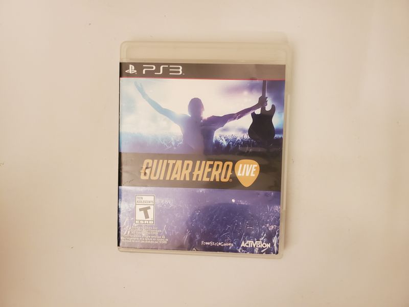 Sony PlayStation 3 Guitar Hero Live video game