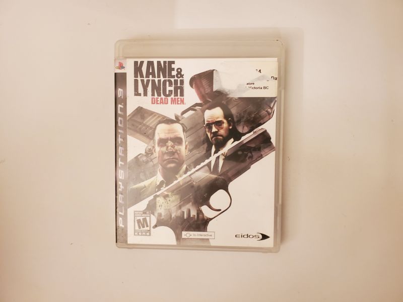 Sony PlayStation 3 Kane & Lynch Dead Men video game