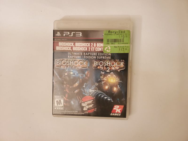 Sony Playstation 3 Bioshock Bioshock 2 Ultimate Rapture Edition video game