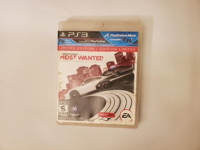 Sony PlayStation 3 Need for Speed Most Wanted Limited Edition video game