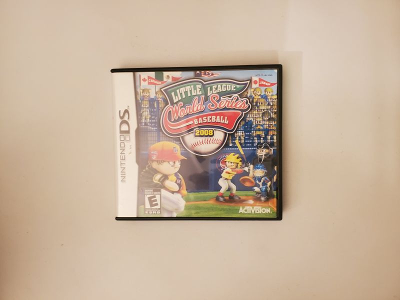 Nintendo DS Little League World Series Baseball 2008 video game