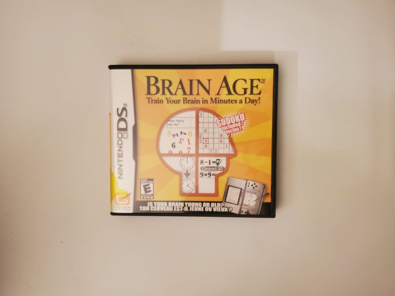 Nintendo DS Brain Age: Train Your Brain in Minutes a Day! video game